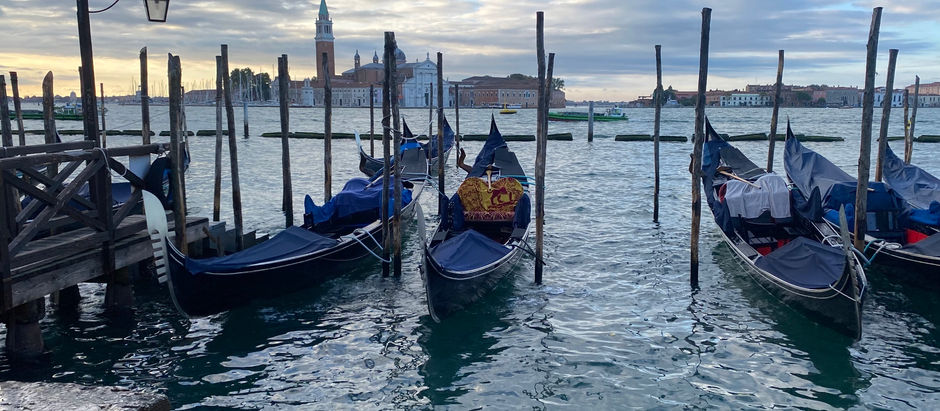 Early morning Venice and the Biennale