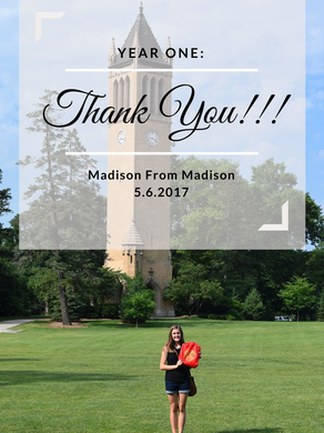 Year One: Thank You!!!