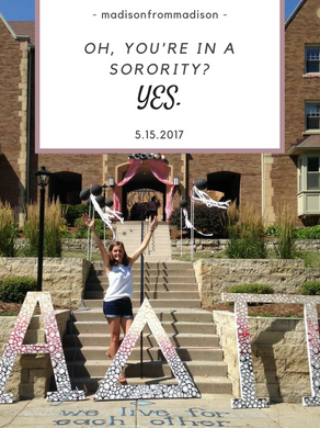 Oh, You're in a Sorority? YES