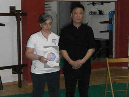 Tuina course with Shifu Zhou