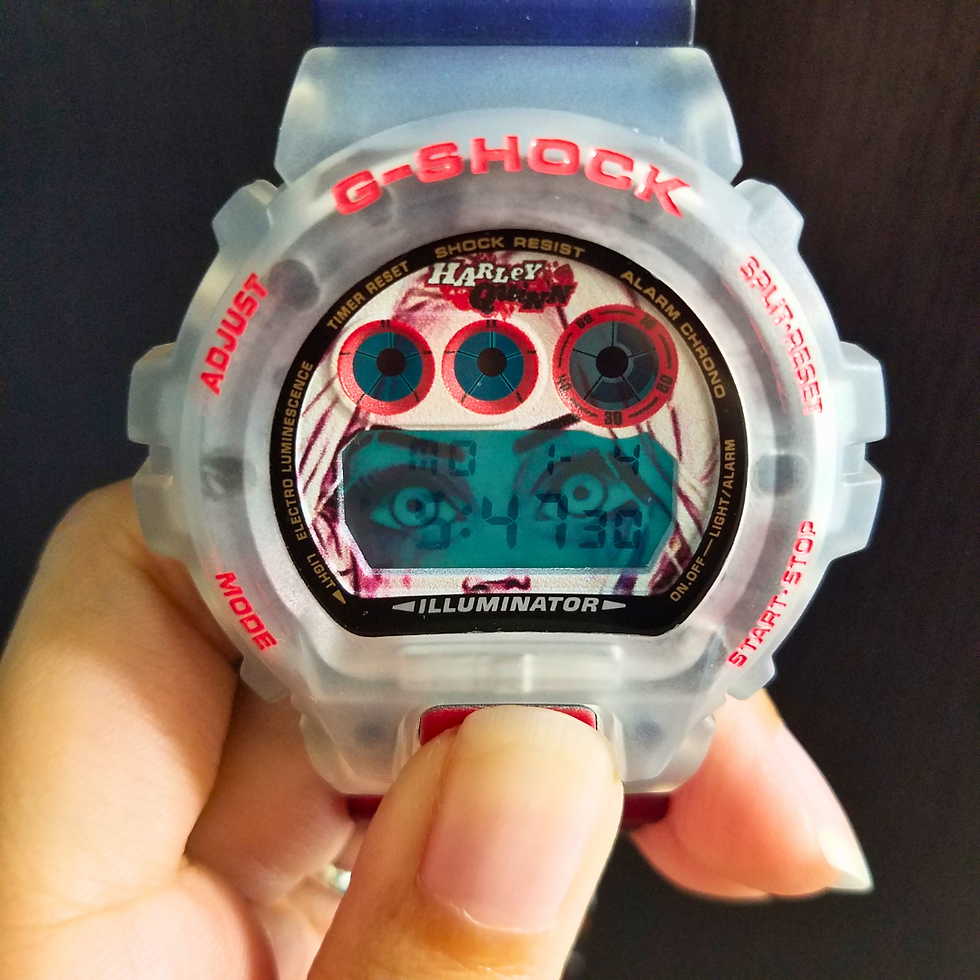 Thumbnail: Harley Quinn Poker Card DW-6900 G-Shock Watch