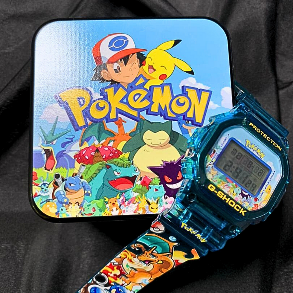 Thumbnail: Pokemon DW-5600 Custom Designed G-Shock Watch