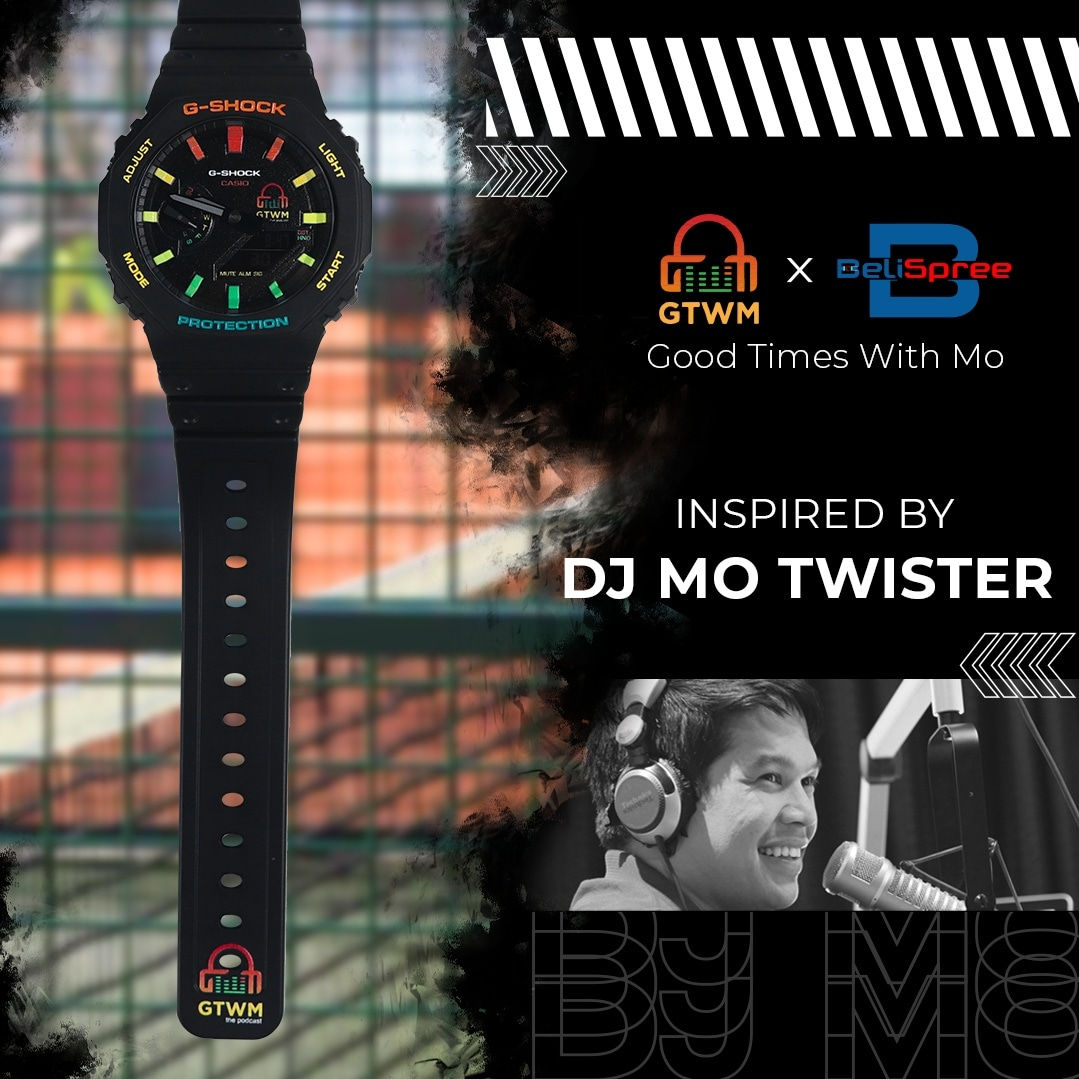 Gtwm X Belispree by DJ MO Twister Custom GA-2100 Watch