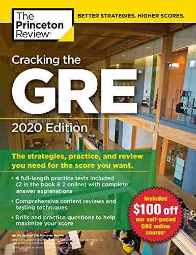 Cracking the GRE with 4 Practice Tests, 2020 previewion - The Strategies, Practice, and Review.pdf