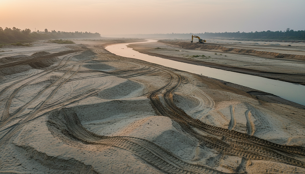 The Deadly Sand Mafia Behind India Construction Boom