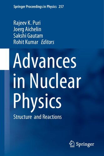 Advances in Nuclear Physics - Structure & Reactions