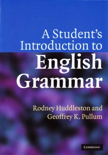 A Student’s Introduction to English Grammar.pdf