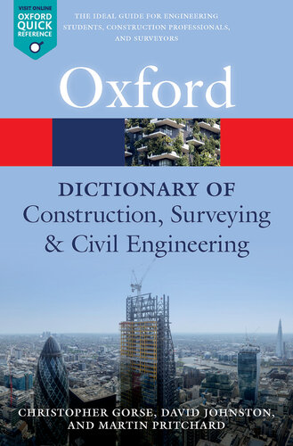 A Dictionary Of Construction, Surveying, And Civil Engineering