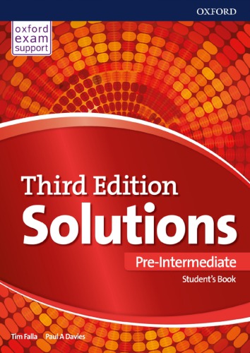 Solutions 3rd previewion Pre-Intermediate. Student's Book.pdf