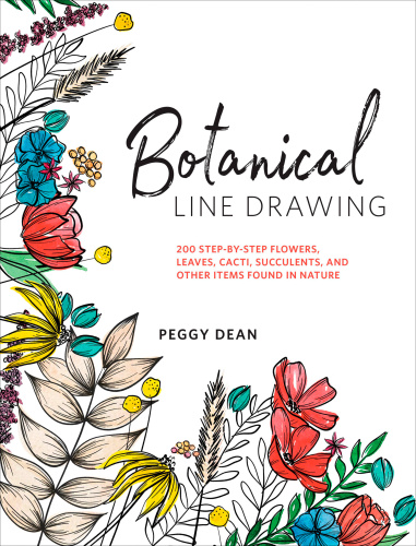 Botanical Line Drawing - 200 Step-by-Step