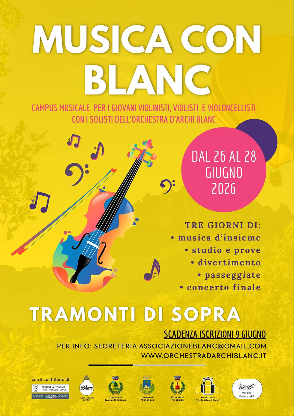 BLANC IN PROGRESS Campus musicale