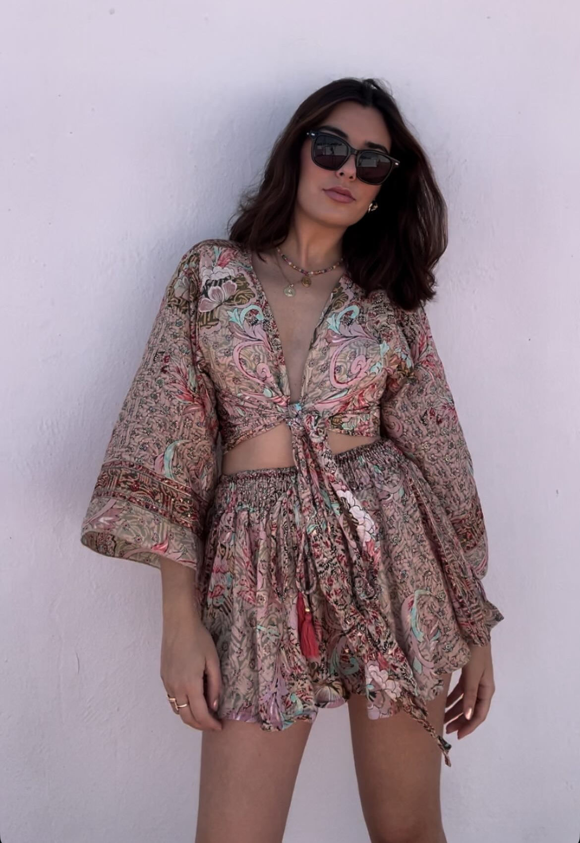 Conjunto Malta Estampado Nude