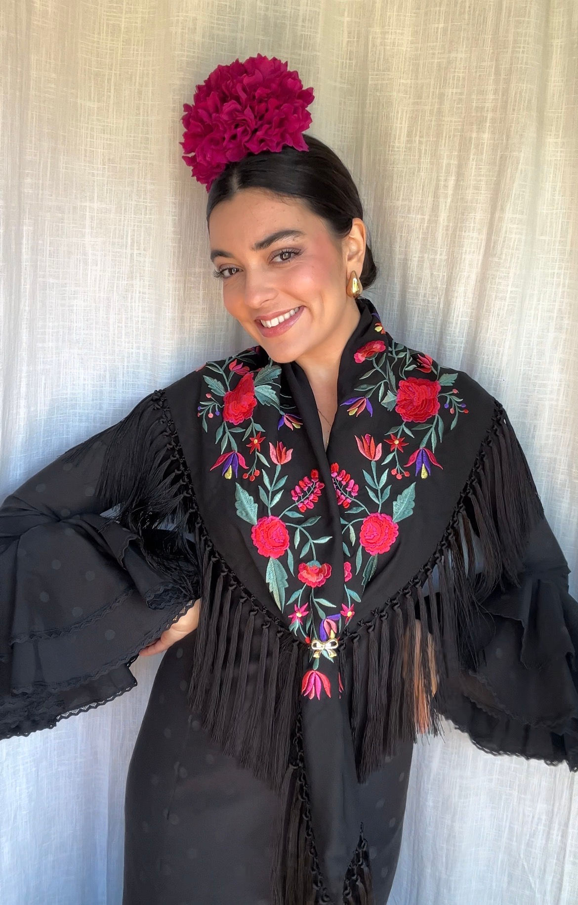 Mantoncillo Carmen Negro