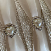 Ribbon and heart invitation