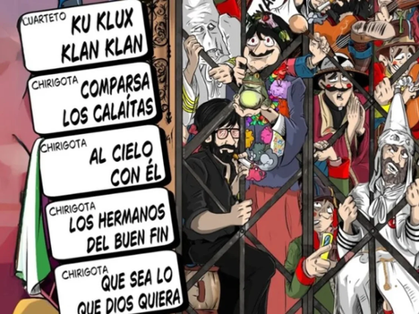 Agrupaciones punteras del Carnaval de Cádiz 2025 se meten en el ascensor de la chirigota de Écija para ayudar a Valencia