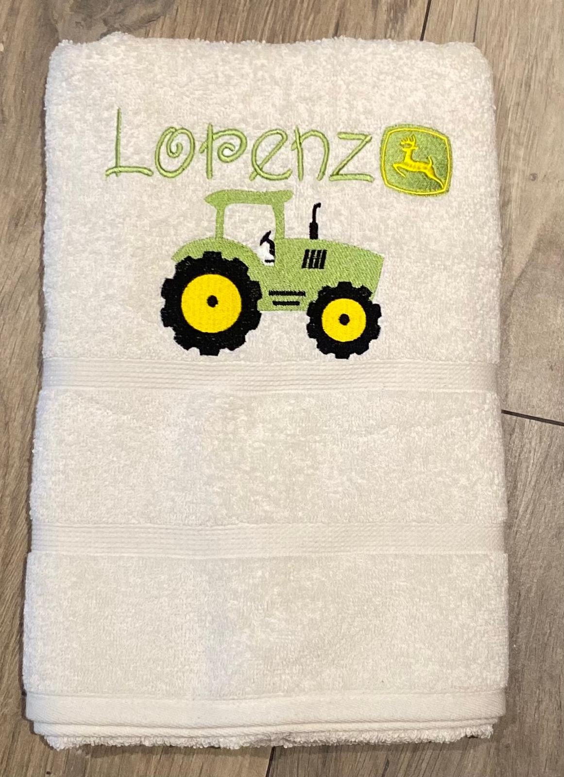 Handtuch bestickt