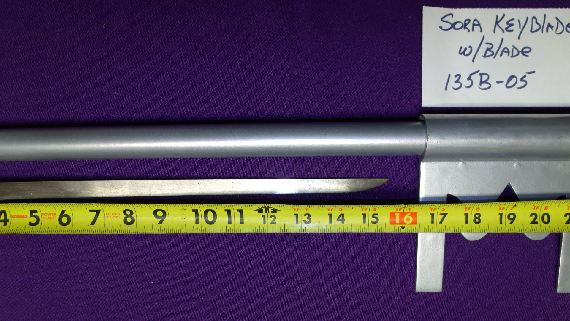 Sora's Kingdom of Hearts Keyblade with Hidden Concealed Sword Blade