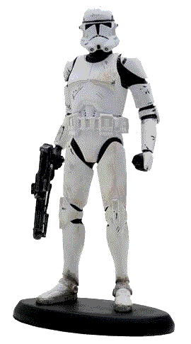 ACSW016 Star Wars Revenge of the Sith Classic Clone Trooper Statue