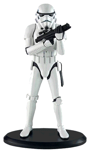 ACSW022 Star Wars Stormtrooper 7 12-Inch Porcelain Statue