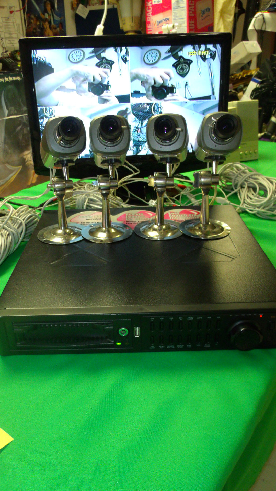 Clover CDR4070 4 Channel DVR IP Addressable Digital Video Recorder