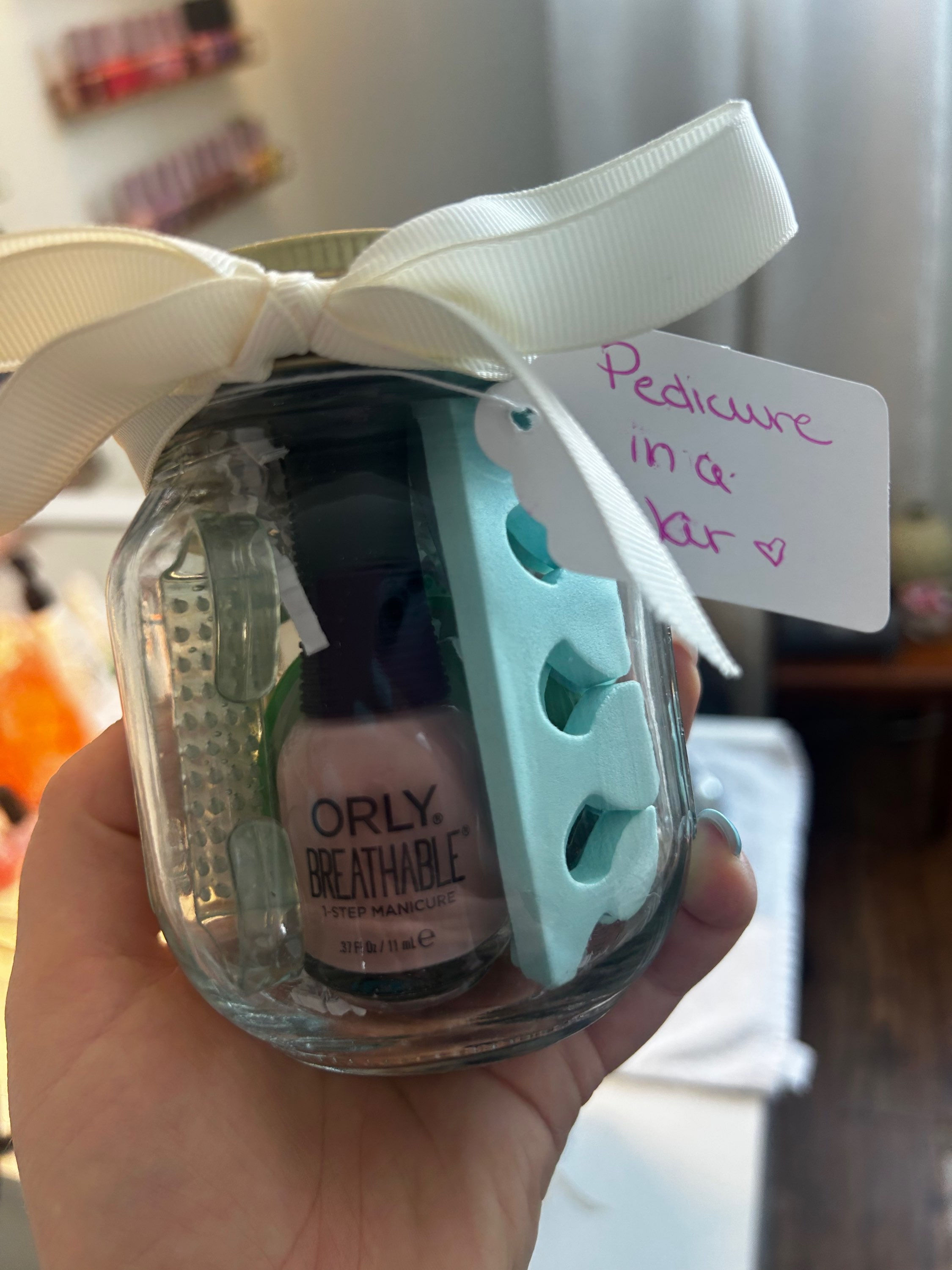 Pedicure in a Jar!
