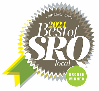 SRQ Magazine 2021 "Best of SRQ Local" Bronze winner.