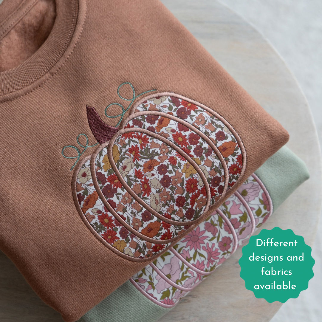 Custom Design Liberty of London Mocha Sweatshirt