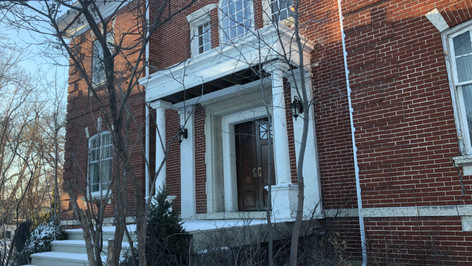 Lake House; with retrofitted porch