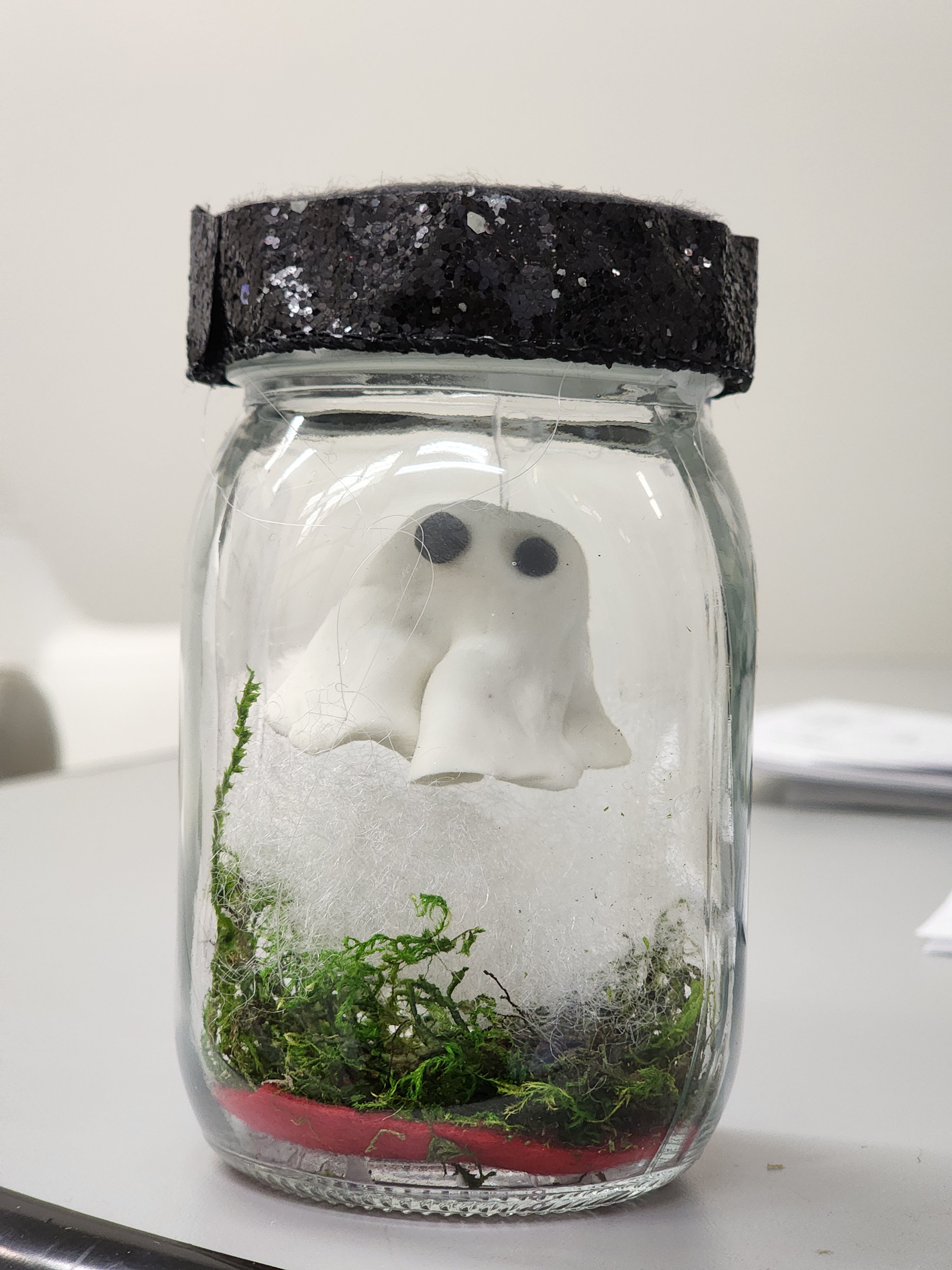 Mason Jar Ghosts