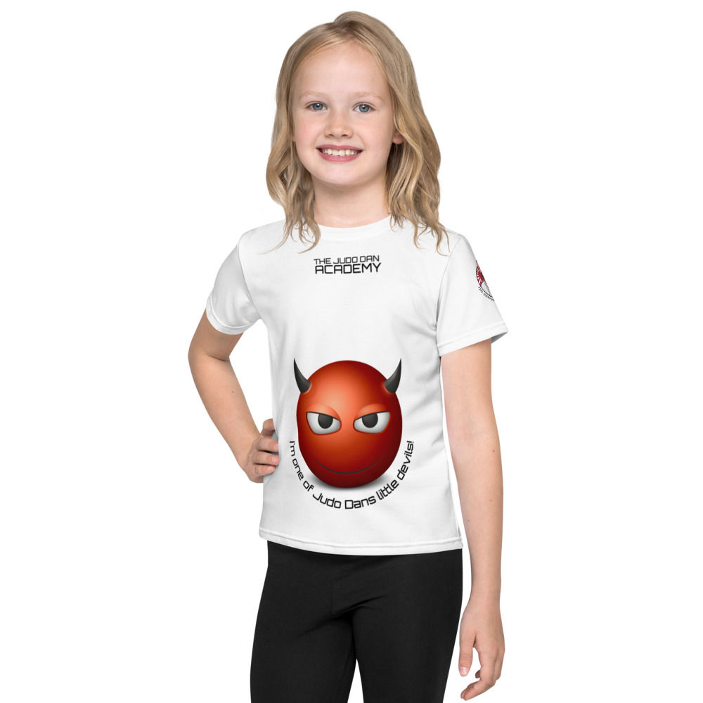 ‘Judo Dan’s little devil’ Kids T-Shirt