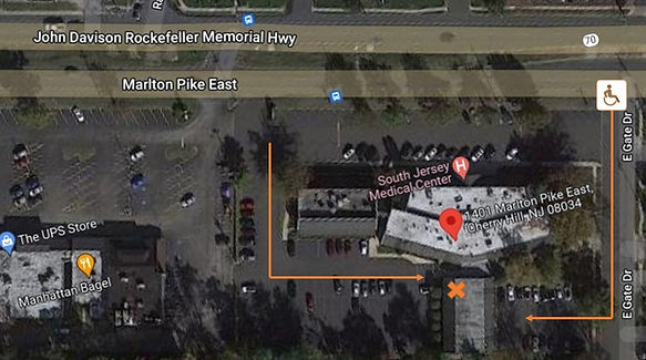 Entrance Map, Directions, Location