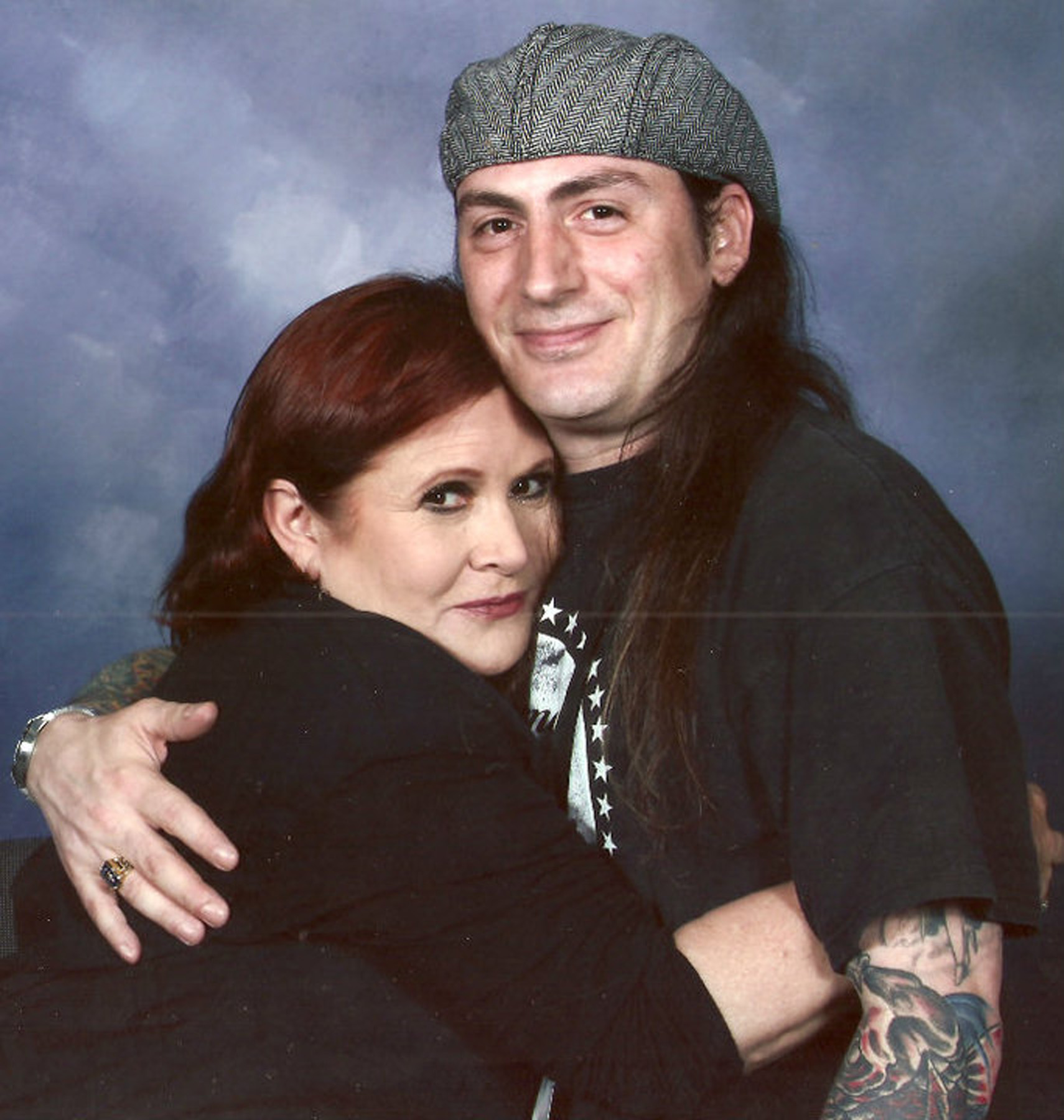 Actress Carrie Fisher