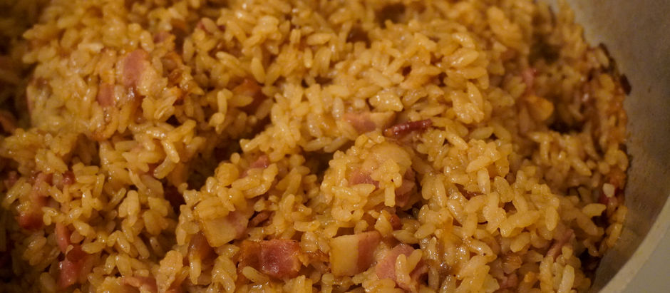 Receta: Arroz con consomé de res y cebolla