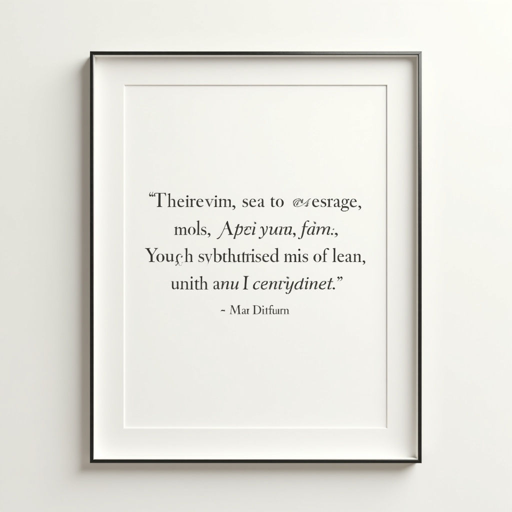 Inspirational Quote Print