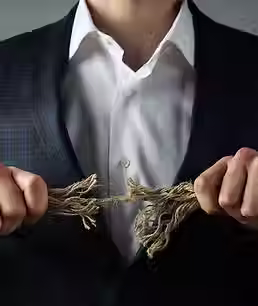 Image depicting the release of energetic cords.