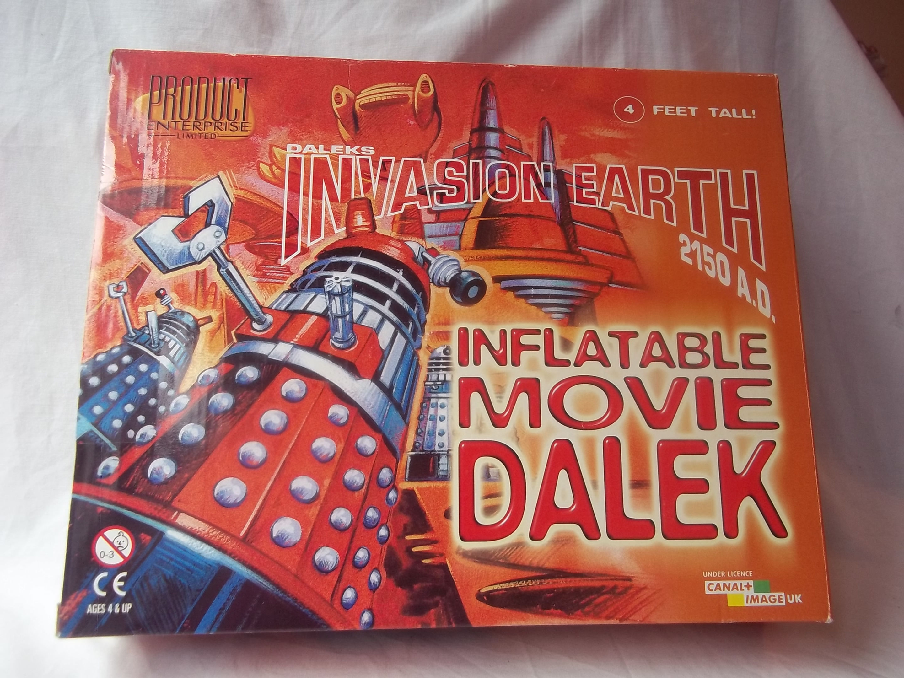 Dr.Who Inflatable Movie Dalek Limited Edition