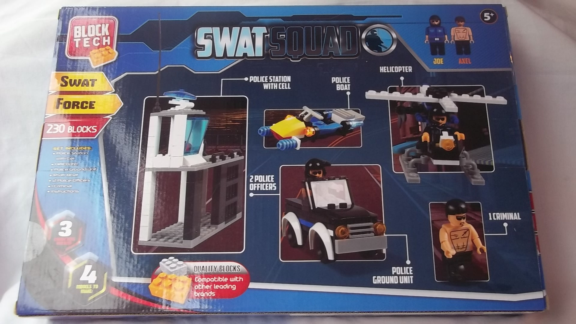 Block Tech Swat Squad-230 Building Blocks