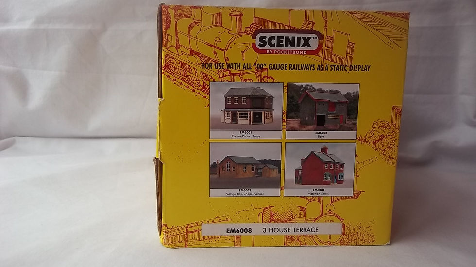 Thumbnail: Scenix New 3 House Terrace Built Model1:76 Scale