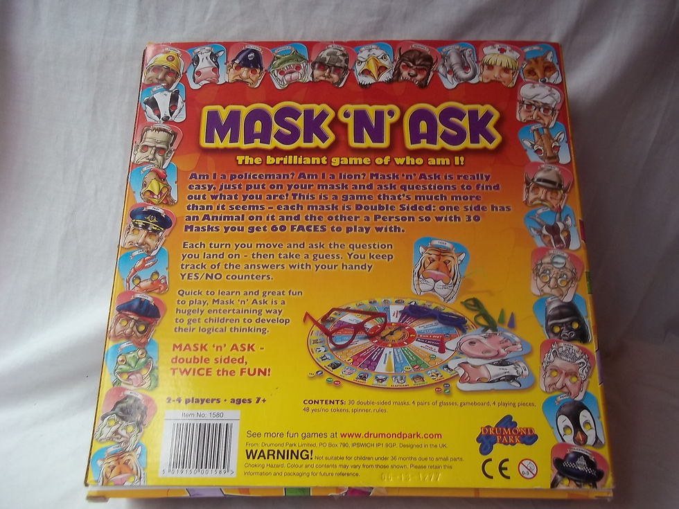 Thumbnail: Mask 'N' Ask Board Game 2-4 Players Age 7+