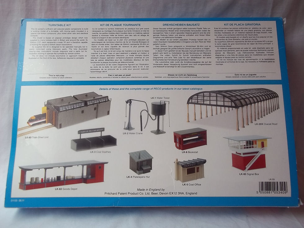 Thumbnail: Peco LK-55 Turntable Kit-New- 12" Deck