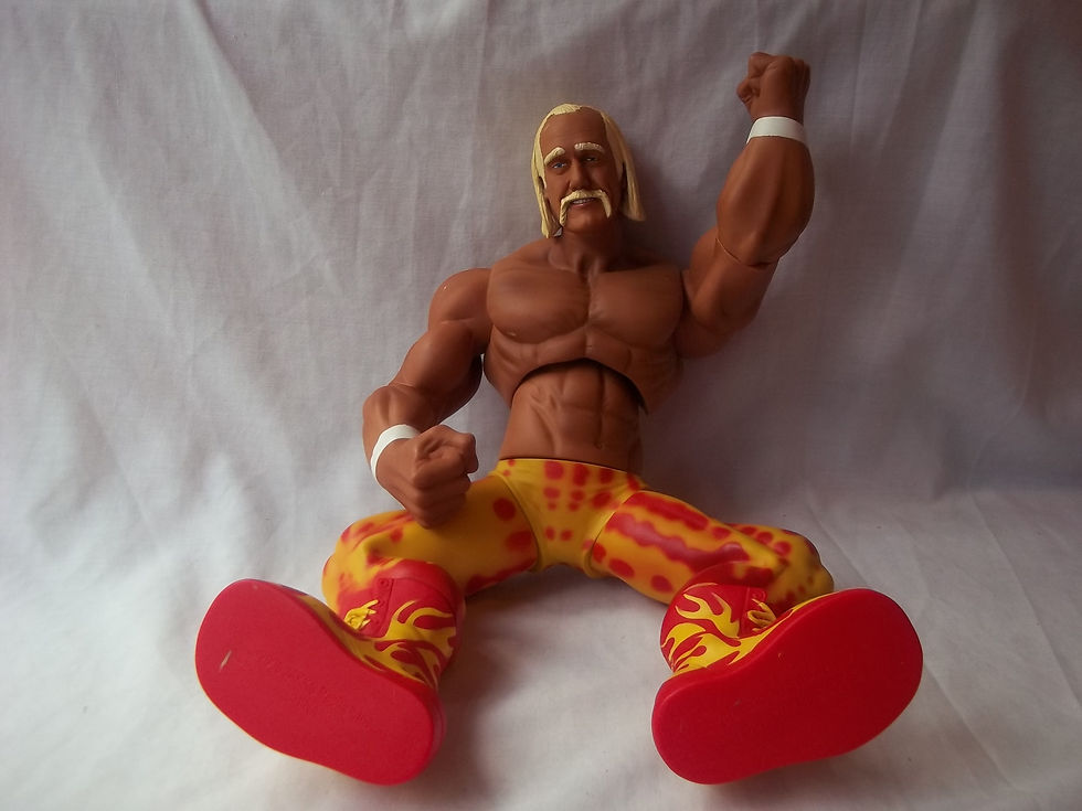 Thumbnail: WWE Ring Giants Hulk Hogan 14" Figure 2005 Mint