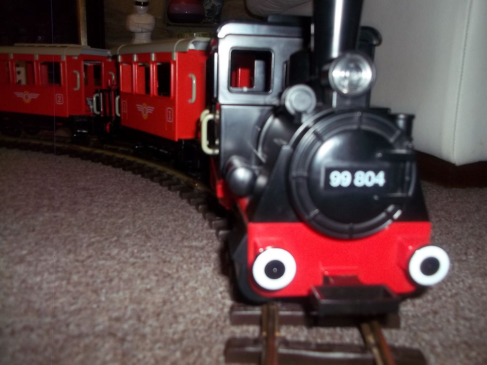 Thumbnail: Playmobil Steam Loco & Passenger Set 4003 G Scale