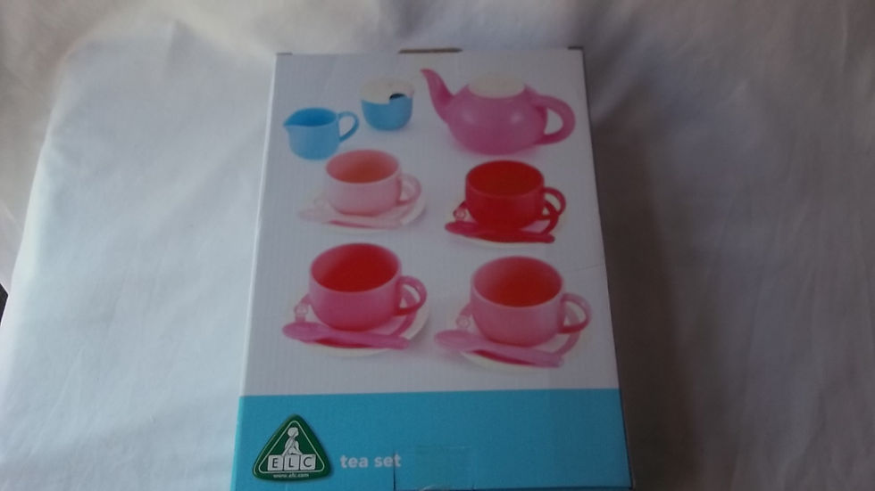 Thumbnail: Early Learning Let's Prtetend Girl's Tea Set For 4