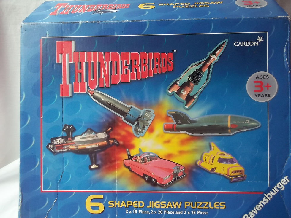 Thumbnail: Rare Carlton Thunderbirds 6 x Jigsaw Puzzles