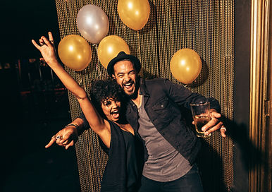 Celebration With Balloons
