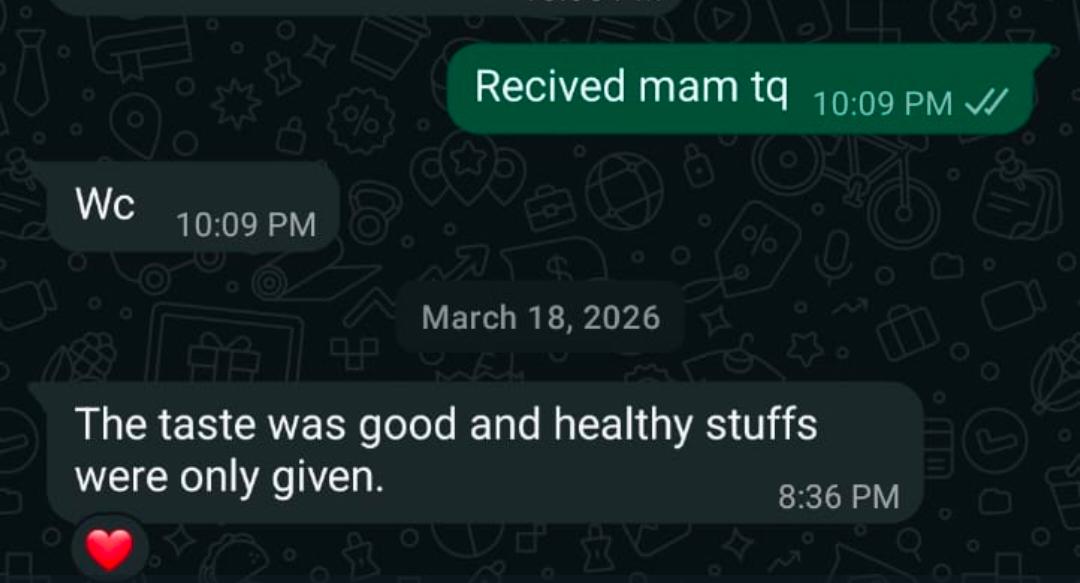Customer WhatsApp Review 4