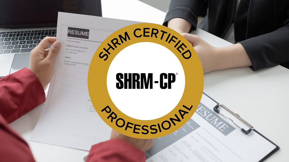 SHRM-CP Meaning