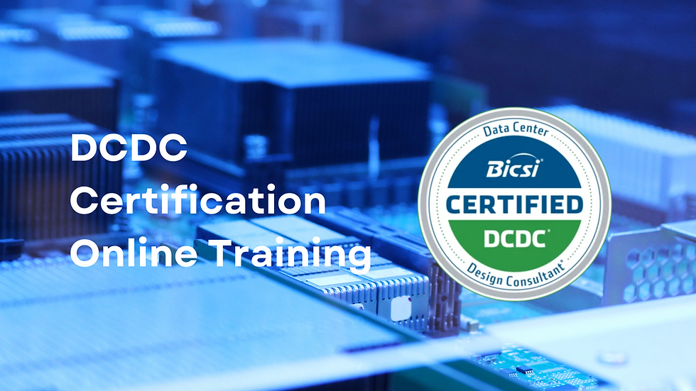 DCDC Certification Online Training