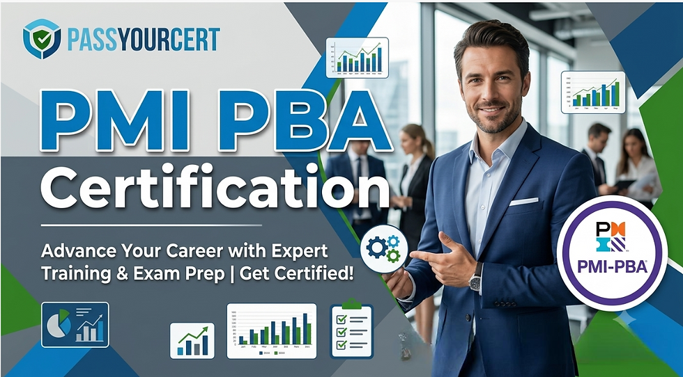 PMI PBA Certification: Your Complete Guide to PMI Business Analysis Training and Career Success