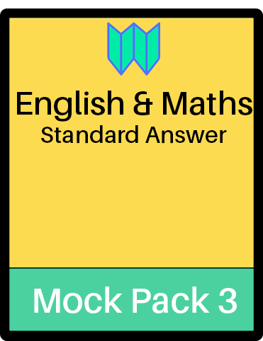 English & Maths Papers - Pack 3